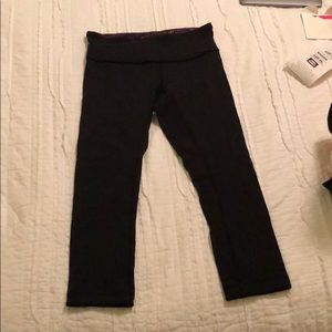 Lulu lemon cropped leggings